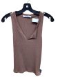 Top Sleeveless By Project Social Tee In Brown, Size: S Online Sale