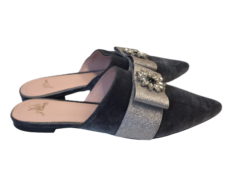 Shoes Flats By J. Crew In Grey, Size: 10 For Discount