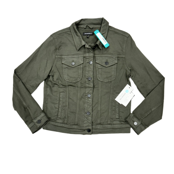 Jacket Denim By Prosperity In Green, Size: M Sale