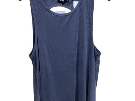 Top Sleeveless By Mono B In Grey, Size: L Online Sale