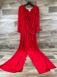 Jumpsuit By Avenue In Red, Size: 1x Supply