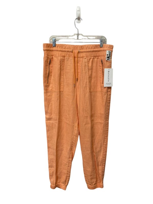 Pants Joggers By Athleta In Orange, Size: 14 Discount