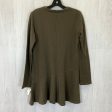 Tunic Long Sleeve By Zara In Brown, Size: M Sale