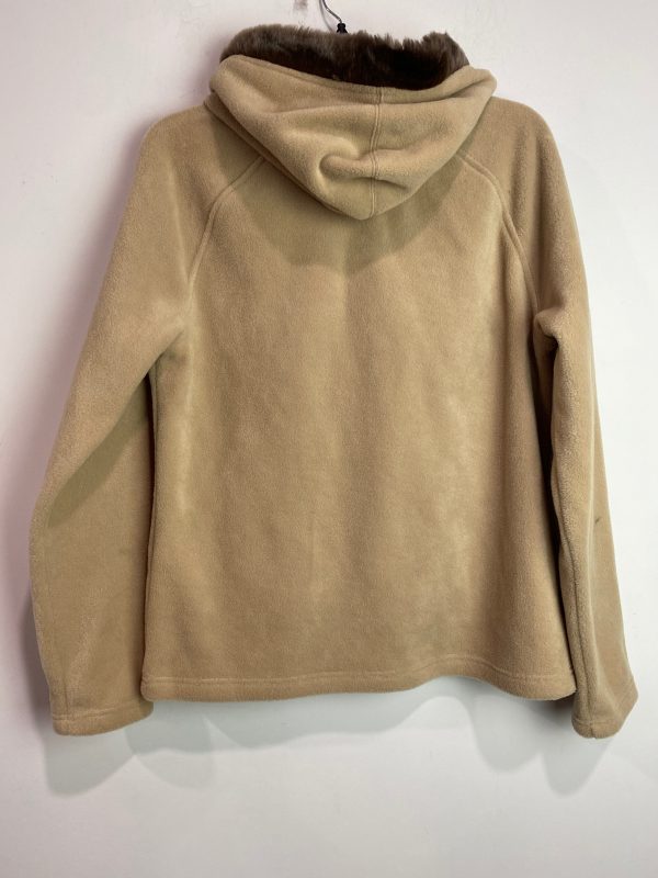 Jacket Fleece By Kim Rogers In Tan, Size: M Online Hot Sale