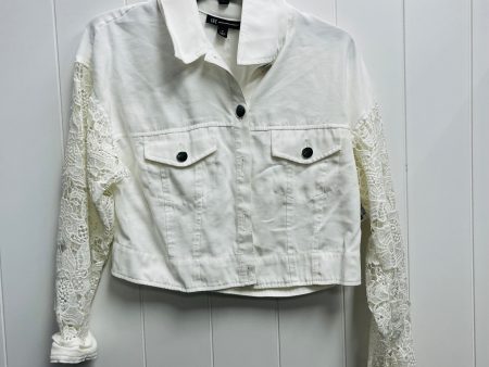 Jacket Puffer & Quilted By Inc In White, Size: S Online Hot Sale