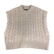 Vest Sweater By Forever 21 In Beige, Size: M Online