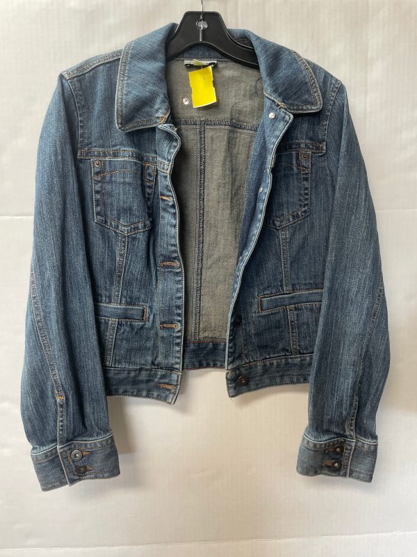 Jacket Denim By Loft In Blue, Size: M Online Hot Sale