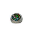 Multi Gemstone & Sterling Silver Ring By Unbranded, Size: 7 Fashion