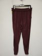 Pants Lounge By Saturday sunday In Maroon, Size: 4 For Cheap