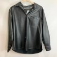 Jacket Leather By Clothes Mentor In Black, Size: S For Sale