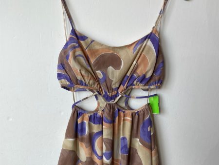 Dress Party Long By Astr In Purple & Tan, Size: M Discount