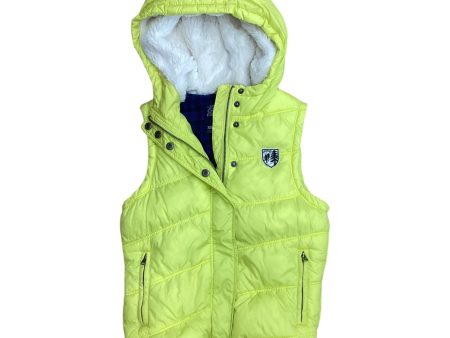 Vest Puffer & Quilted By American Eagle In Yellow, Size: Xs Cheap