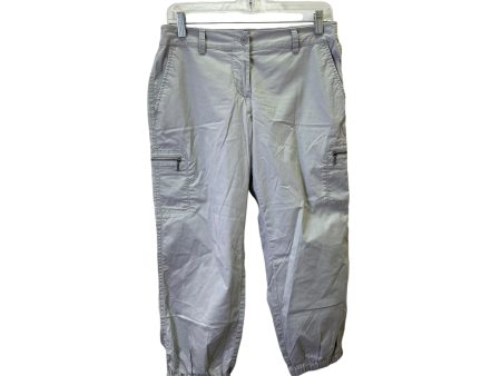 Pants Cargo & Utility By Eileen Fisher In Grey, Size:4P Hot on Sale