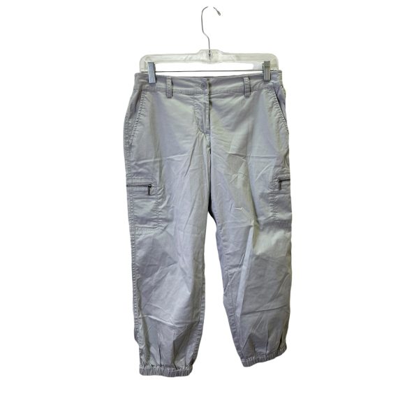 Pants Cargo & Utility By Eileen Fisher In Grey, Size:4P Hot on Sale