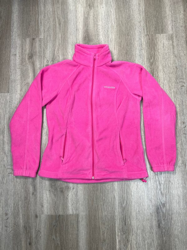 Jacket Fleece By Columbia In Pink, Size: M Fashion