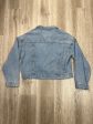 Jacket Denim By Le Lis In Blue Denim, Size: M Online Sale