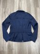 Jacket Moto By White House Black Market In Blue, Size: Xxs Hot on Sale