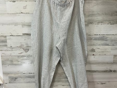 Pants Other By Eileen Fisher In Blue & White, Size: 2x Sale