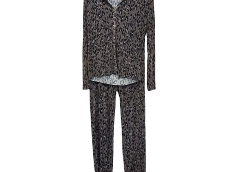 Pants Set 2Pc By Cyrus Knits In Animal Print, Size:S Online