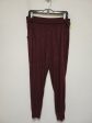 Pants Lounge By Saturday sunday In Maroon, Size: 4 For Cheap