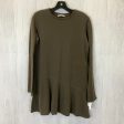 Tunic Long Sleeve By Zara In Brown, Size: M Sale