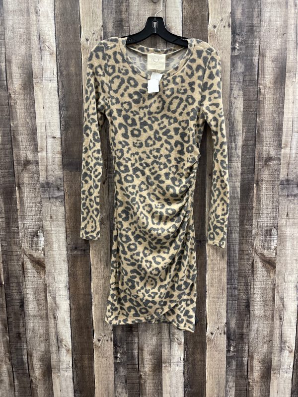 Dress Casual Maxi By Fantastic Fawn In Leopard Print, Size: S Fashion