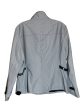 Jacket Windbreaker By Jones New York In Striped Pattern, Size: L Hot on Sale