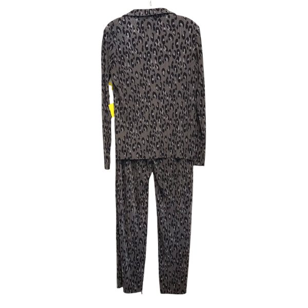 Pants Set 2Pc By Cyrus Knits In Animal Print, Size:S Online