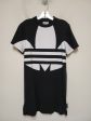 Athletic Dress By Adidas In Black & White, Size: Xs Discount