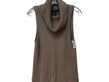 Vest Sweater By Banana Republic In Taupe, Size: S Online now