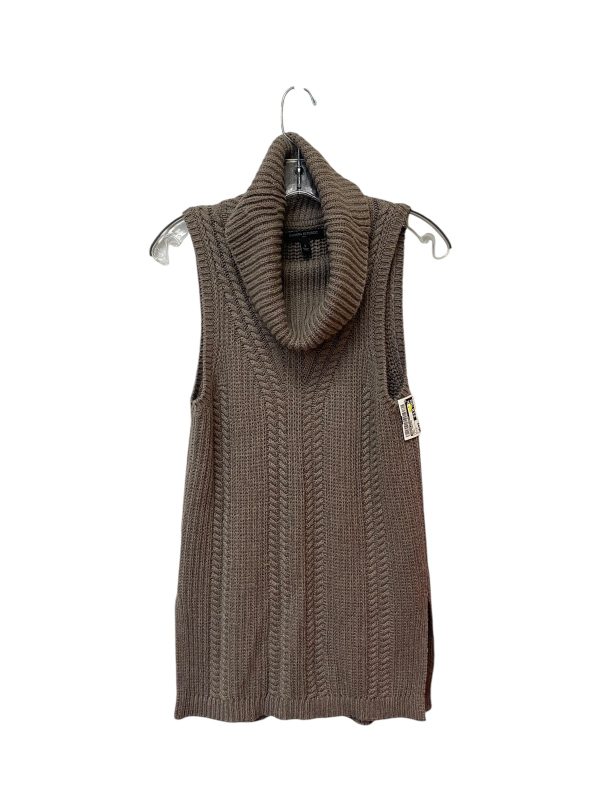 Vest Sweater By Banana Republic In Taupe, Size: S Online now