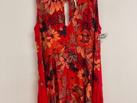 Tunic Sleeveless By Free People In Red, Size: S Sale