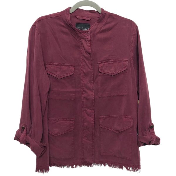 Jacket Shirt By Sanctuary In Purple, Size: M Cheap