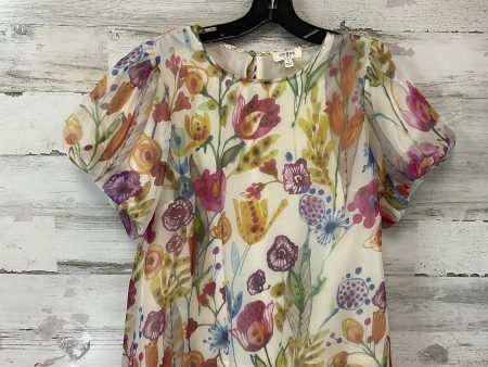 Top Short Sleeve By Umgee In Cream, Size: S Hot on Sale