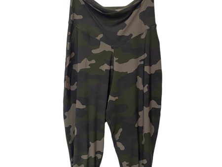 Athletic Leggings By Aerie In Camouflage Print, Size: Xl Hot on Sale