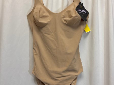 Bodysuit By Clothes Mentor In Tan, Size: 0 Fashion