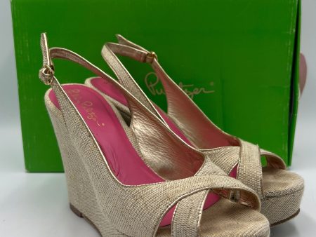 New! Shoes Heels Block By Lilly Pulitzer  Size: 7 Cheap