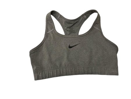 Athletic Bra By Nike Apparel In Grey, Size: L Online Hot Sale