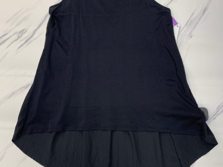 Top Sleeveless By Eileen Fisher In Black, Size: Petite  Medium For Discount