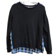 BLACK TOP LS by PILCRO Size:M Online Hot Sale