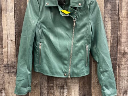 Jacket Moto By Cme In Green, Size: Xs Online