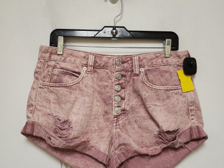 Shorts By We The Free In Pink Denim, Size: 6 Sale