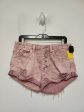 Shorts By We The Free In Pink Denim, Size: 6 Sale