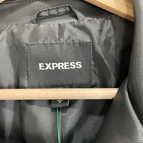 Jacket Moto By Express In Black, Size: M Online Hot Sale