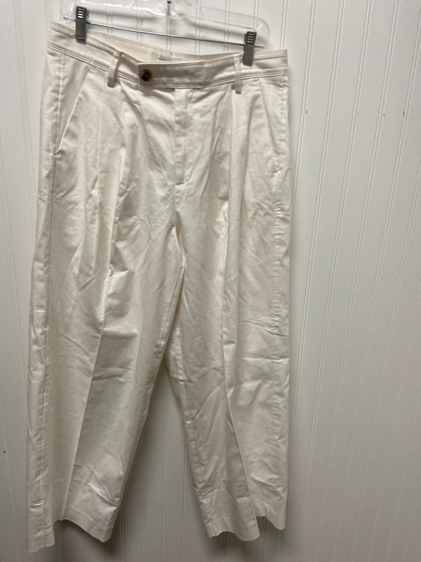 Pants Dress By Banana Republic In White, Size: 12 Online Sale