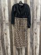 Dress Casual Maxi By Cme In Black & Gold, Size: M Supply