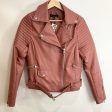 Jacket Moto By Love Tree In Pink, Size: M Online Hot Sale