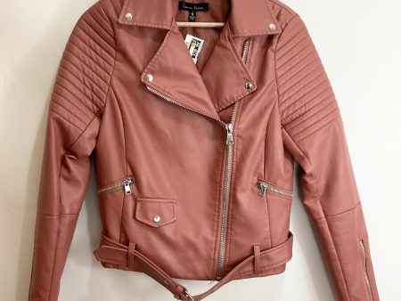 Jacket Moto By Love Tree In Pink, Size: M Online Hot Sale