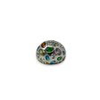 Multi Gemstone & Sterling Silver Ring By Unbranded, Size: 7 Fashion