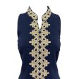 Callista Embroidered Zip Shift Dress Designer By Lilly Pulitzer In Navy, Size: Xs Online Hot Sale